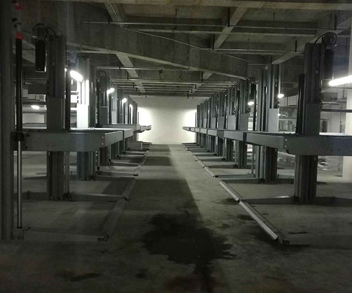 PSH横移式立体车库过规划 