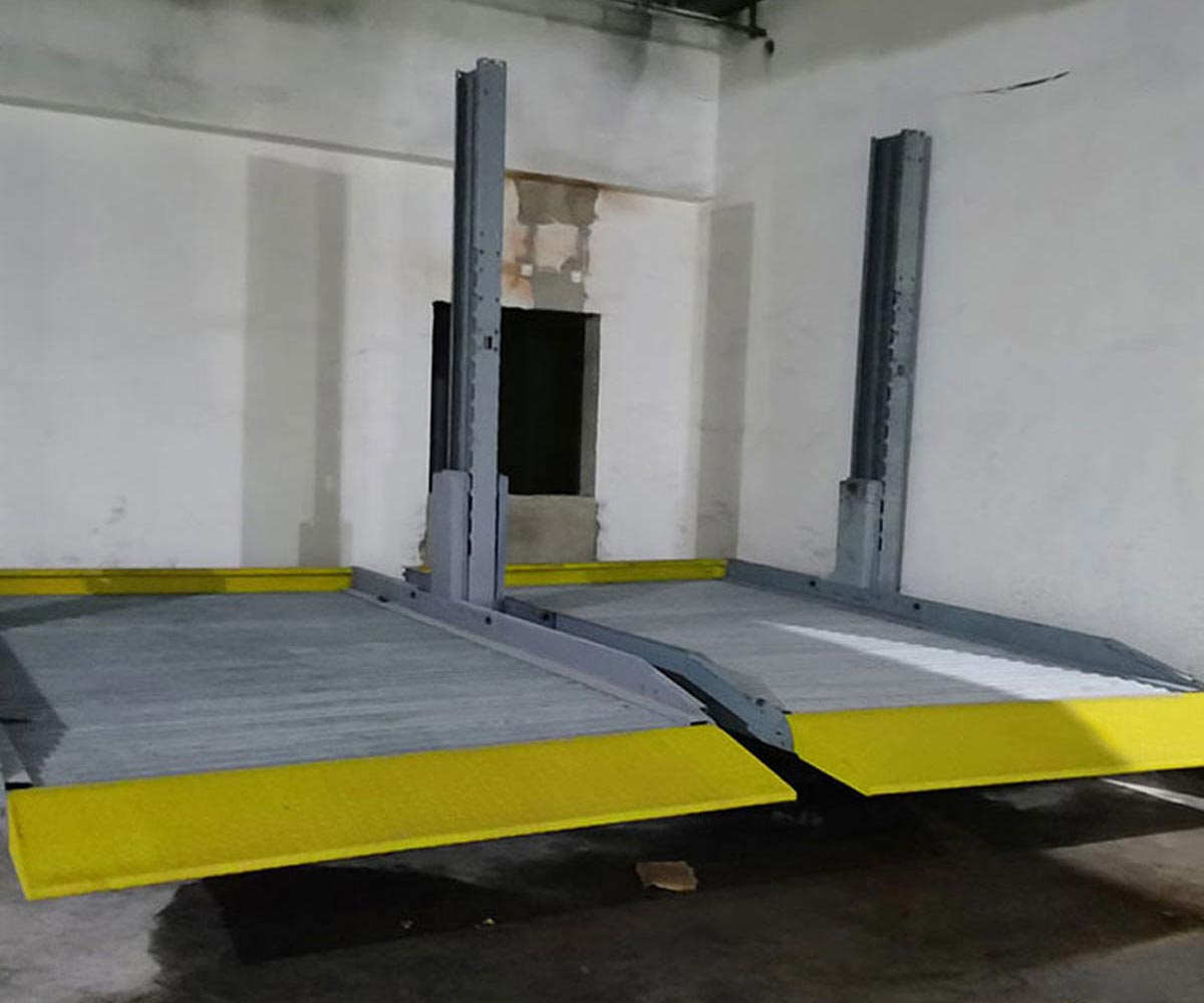 四川省地下室升降式停车设备安装