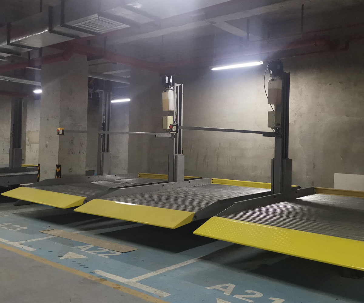 湖北省2层简易升降类立体车位回收