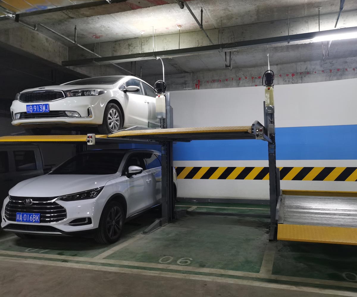 庆阳市四柱式机械式立体停车设备