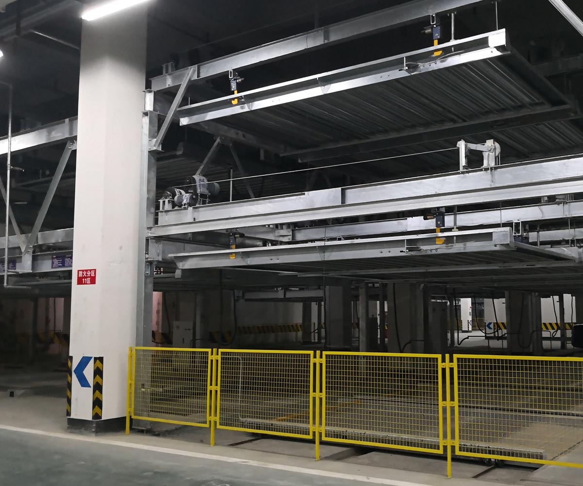 陇南市PSH2重列二层升降横移立体车库设备
