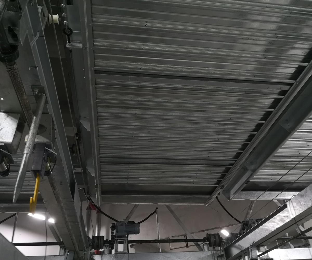 湖南省单列PSH2二层升降横移立体车库设备