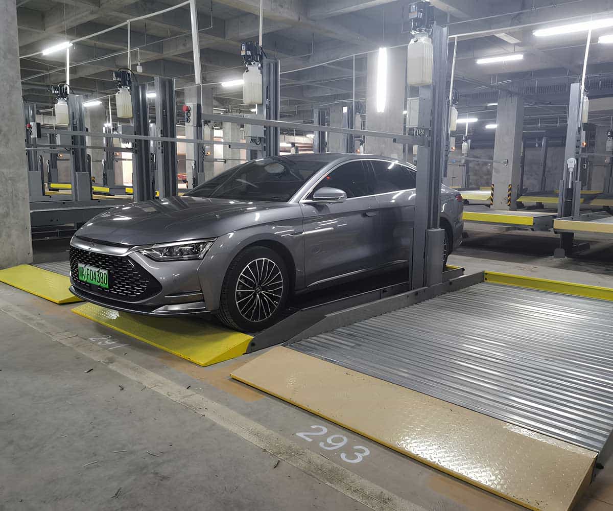 两柱式机械车库租赁遇冷原因几何